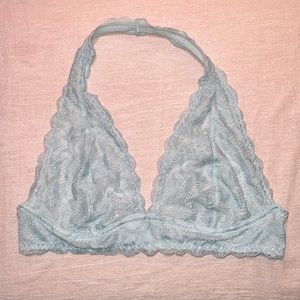 Free People Intimately -Galloon Pale Blue -Large NWOT